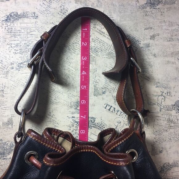 Dooney & Bourke • Florentine Vacchetta Bucket Bag - Picture 11 of 15